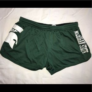 Michigan State Workout Shorts